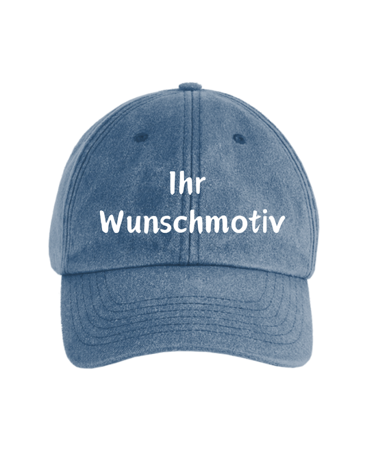 Vintage Cap mit Wunschmotiv